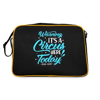 Circus - Retro Bag - black/gold - Back