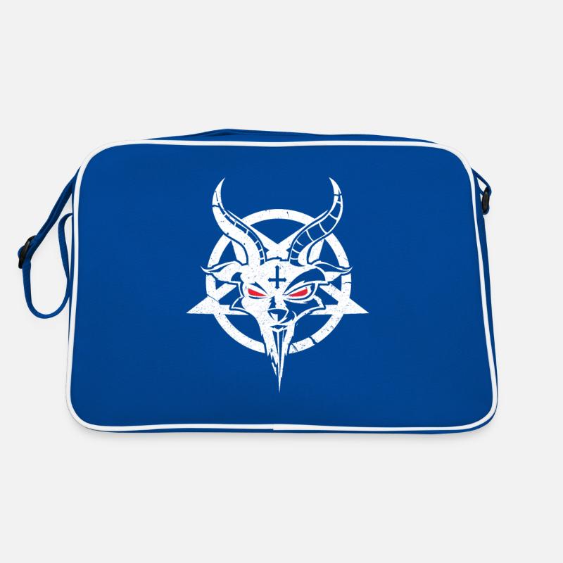 Satanism Satan Cross Lucifer Devil Gift Retro Bag