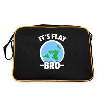 Terre plate - Sac Retro - noir/or - Dos
