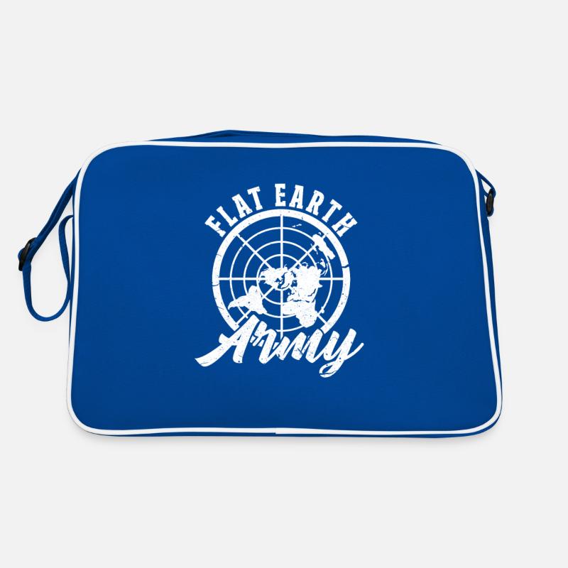 Flat Earth Retro Bag