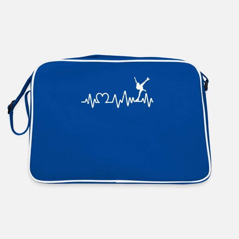 Patinage de rythme cardiaque Sac Retro