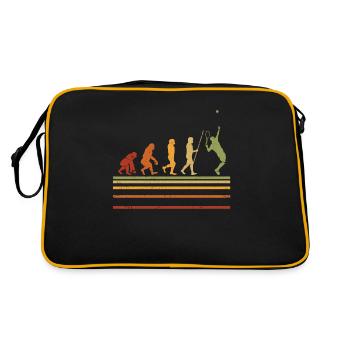 Tennis Evolution - Sac Retro - noir/or - Dos