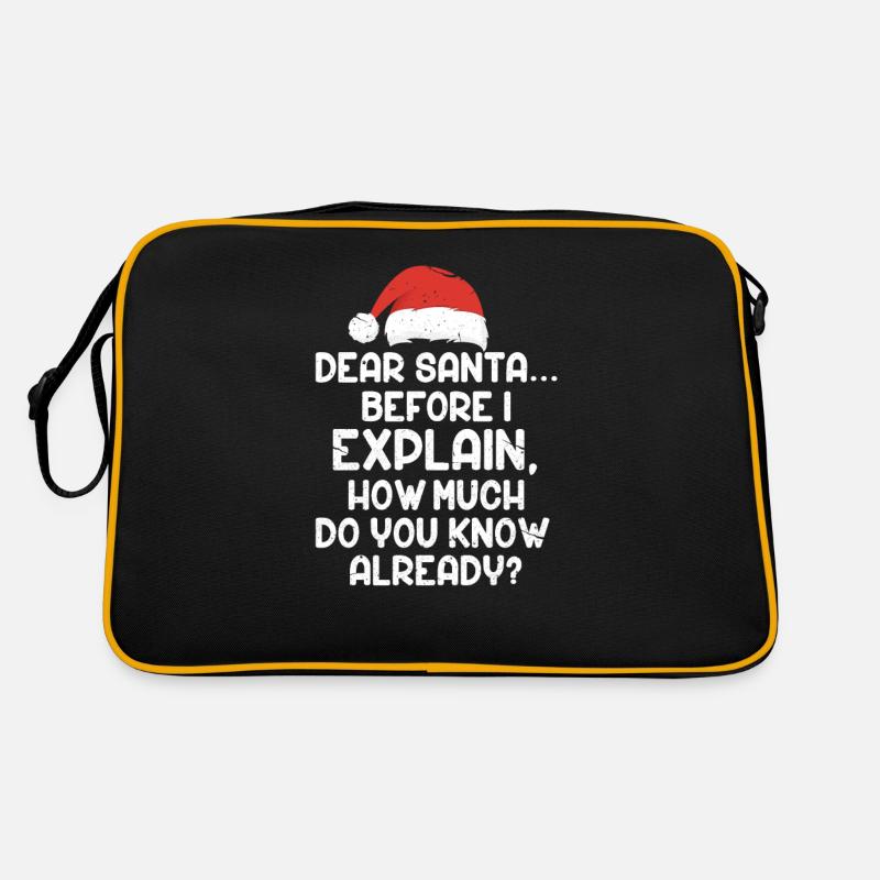 Santa Retro Tasche