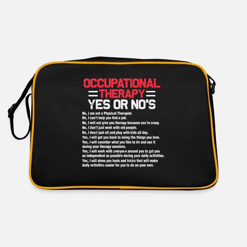 Ergotherapeut Retro Tasche