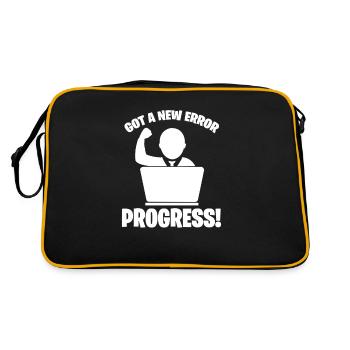 Software developer programmer software - Retro Bag - black/gold - Back