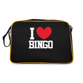 Bingo - Retro Bag - black/gold - Back