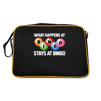 bingo - Retro Bag - black/gold - Back