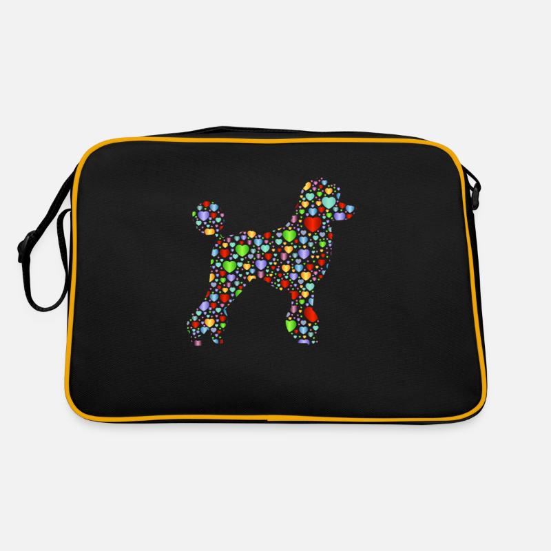 Poodle Hearts Sac Retro