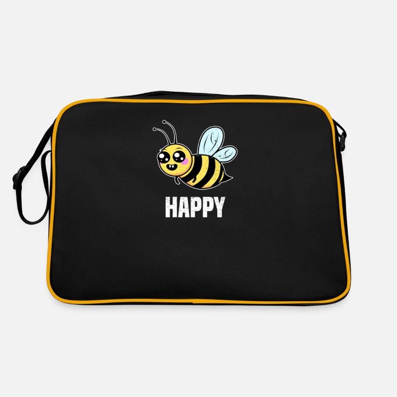 Beekeeper honeycomb bee Retro Bag