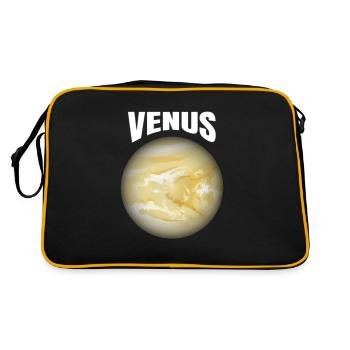 Planète Vénus - Sac Retro - noir/or - Dos