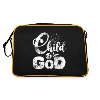 God - Retro Bag - black/gold - Back