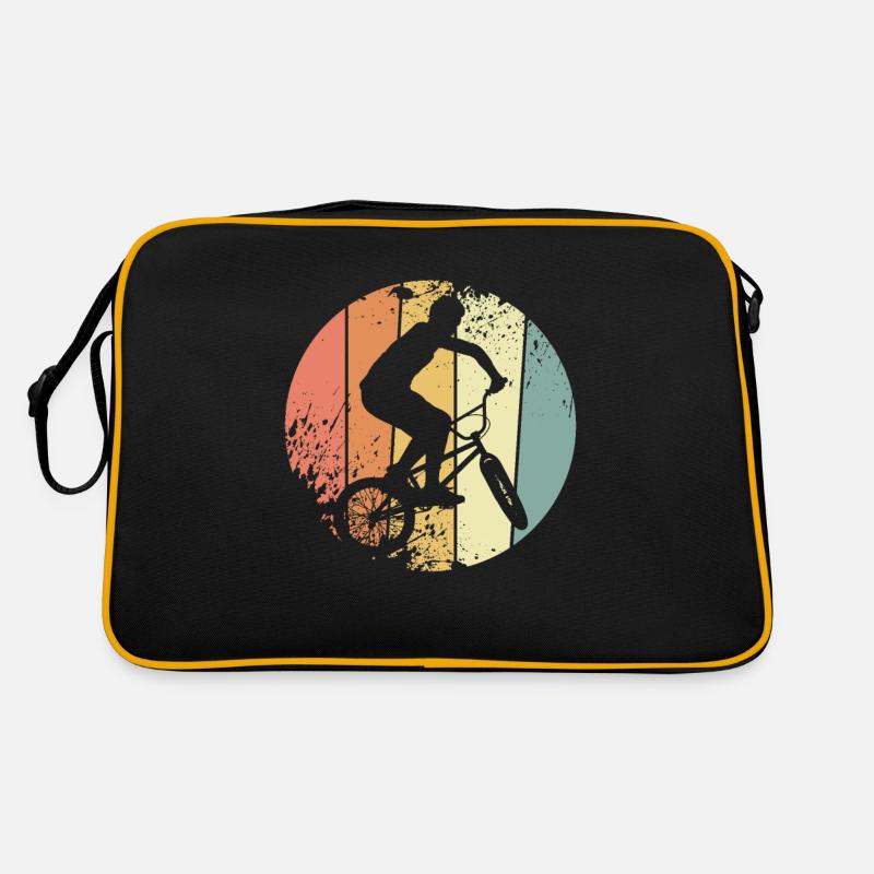 BMX - Retro Tasche - Schwarz/Gold