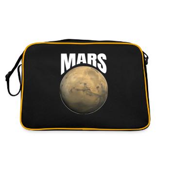 Planète Mars - Sac Retro - noir/or - Dos