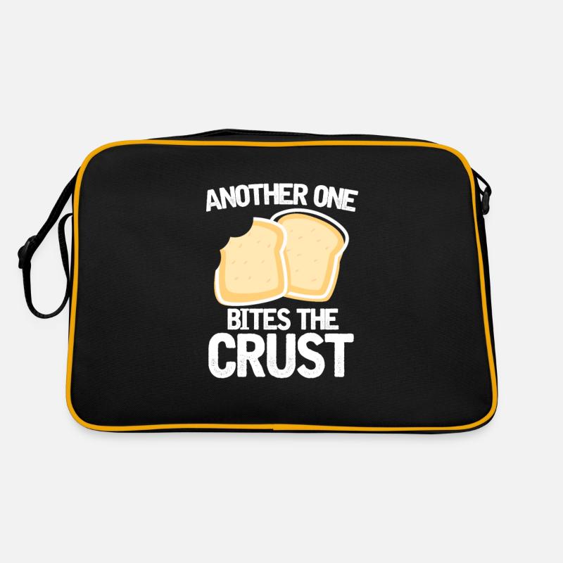 Toast - Retro Tasche - Schwarz/Gold