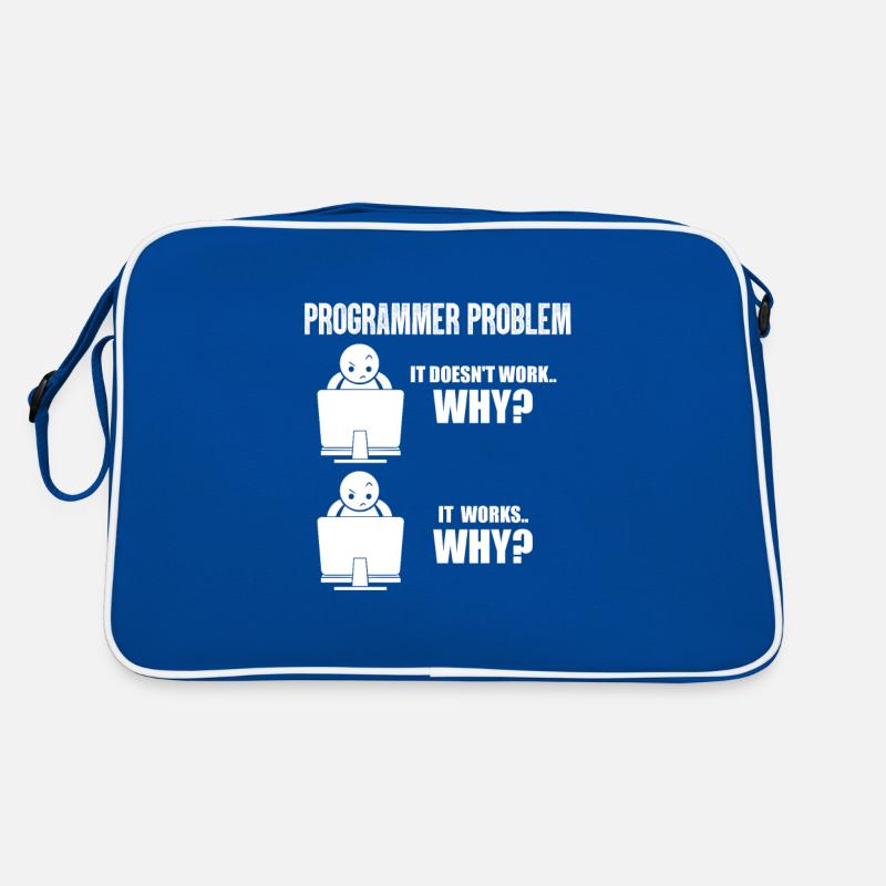 Programmierer Retro Tasche