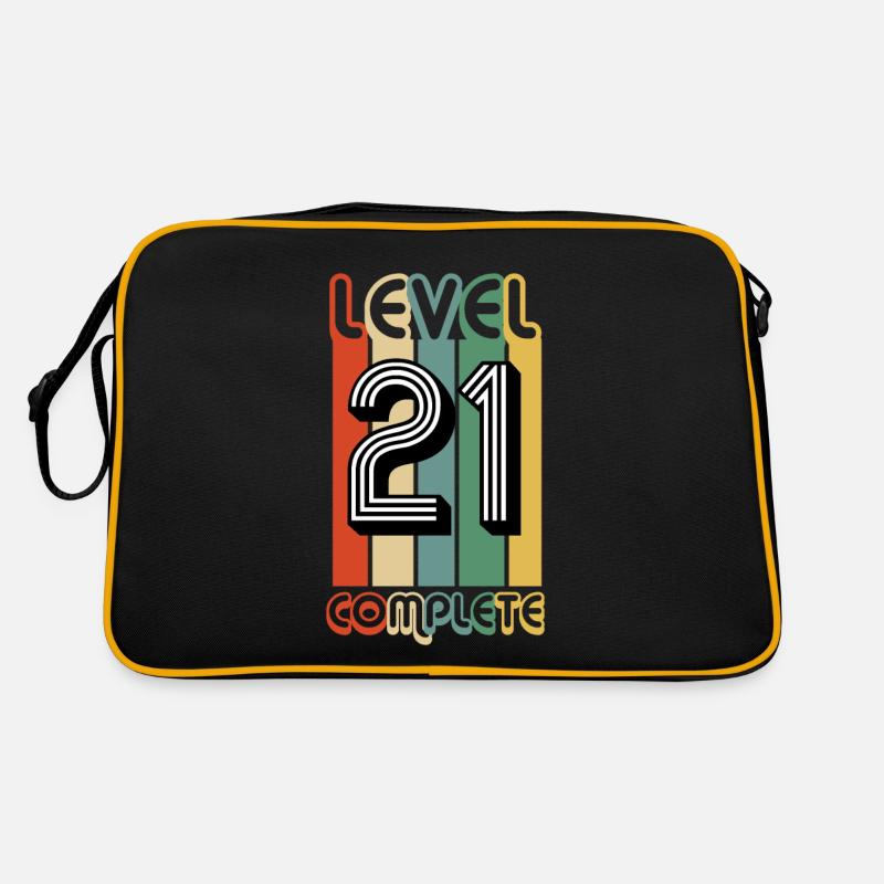 21ème cadeau d'anniversaire Sac Retro