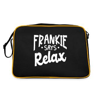 Frankie Says Relax - Retro Bag - black/gold - Back