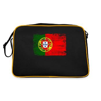 Drapeau Portugal - Sac Retro - noir/or - Dos
