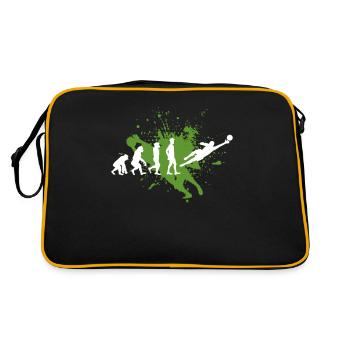 Gardien de but - Sac Retro - noir/or - Dos