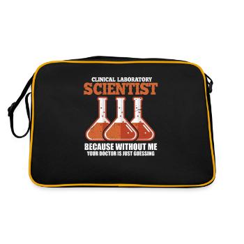 science - Sac Retro - noir/or - Dos