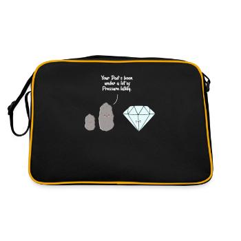 geology - Retro Bag - black/gold - Back