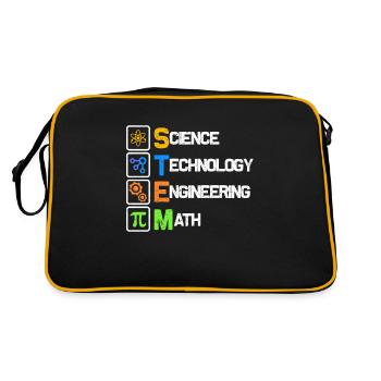 science - Sac Retro - noir/or - Dos
