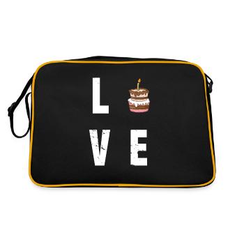 Gateau gateau gateau - Sac Retro - noir/or - Dos