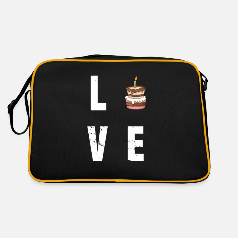 Kuchen Torte Törtchen Backen Bäcker Konditor Cake Retro Tasche