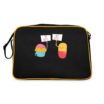 science - Sac Retro - noir/or - Dos
