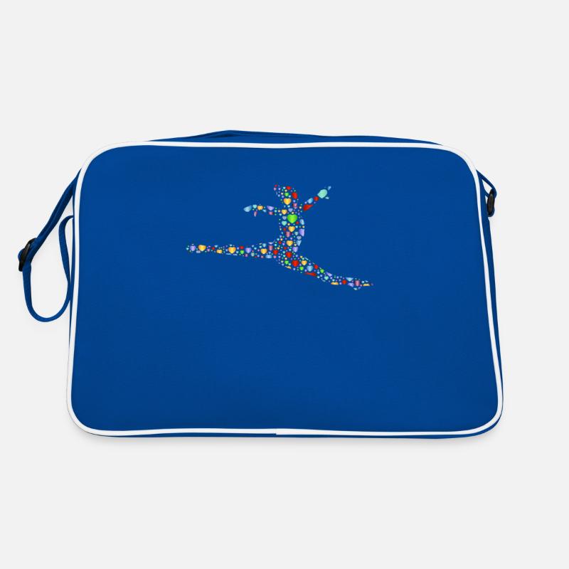 Gymnastics Hearts Retro Bag