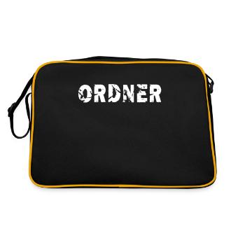 Folder Security Festival Demonstration Move - Retro Bag - black/gold - Back