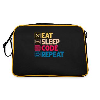 Programmer - Retro Bag - black/gold - Back