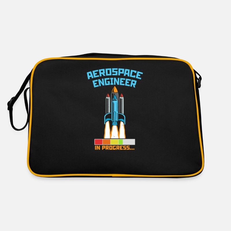 Aerospace Enginner dans la fusée Ingénieur De Progrès Sac Retro