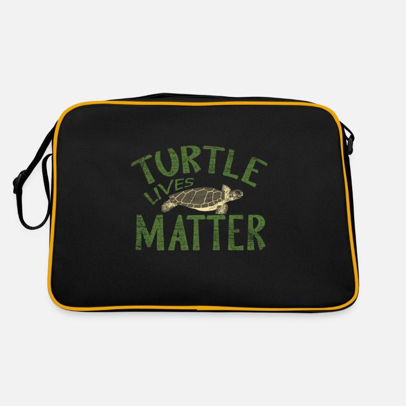 Schildkröte Retro Tasche