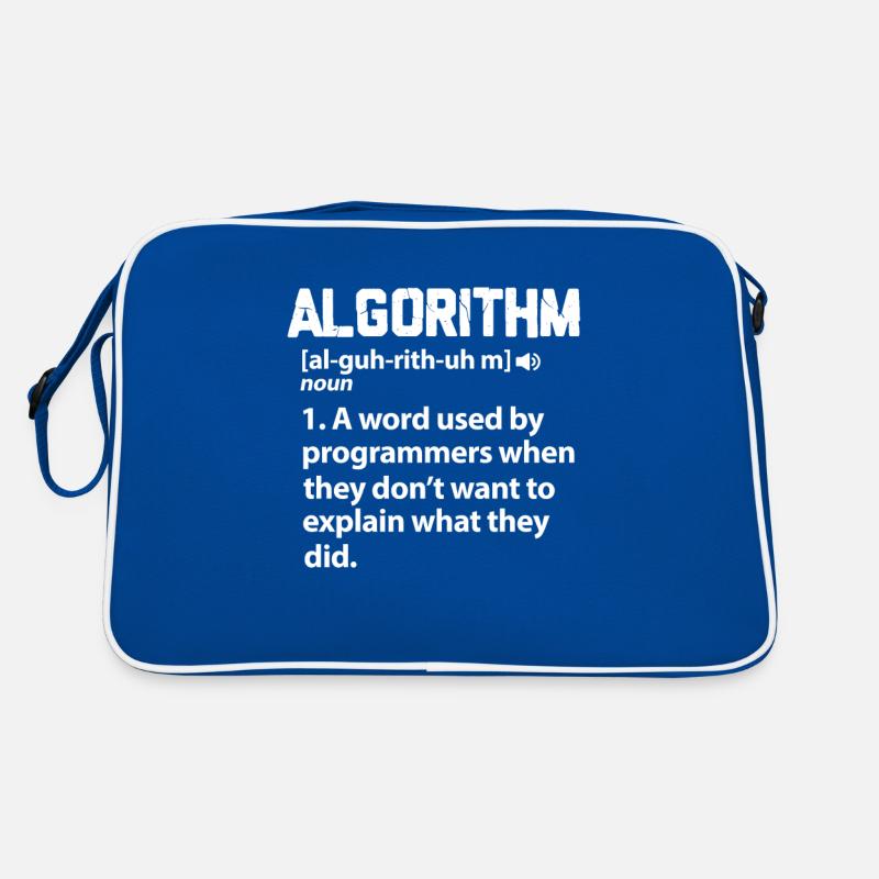 Programmierer Retro Tasche