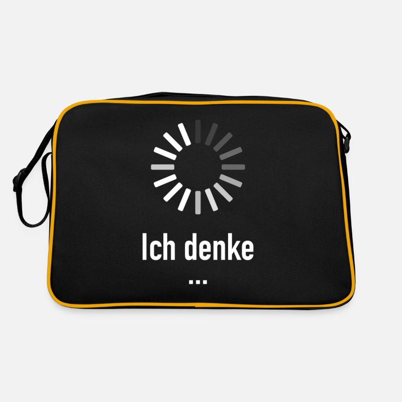 I think ... - computer scientist programmer nerd Retro Bag