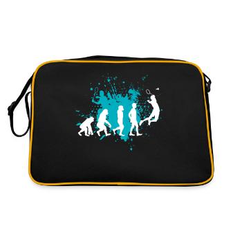badminton - Retro Bag - black/gold - Back