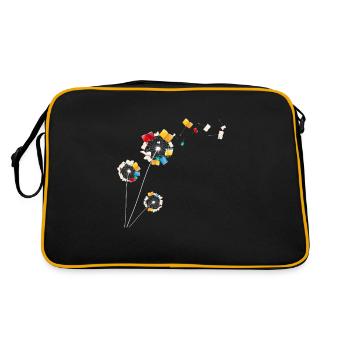 Read - Retro Bag - black/gold - Back