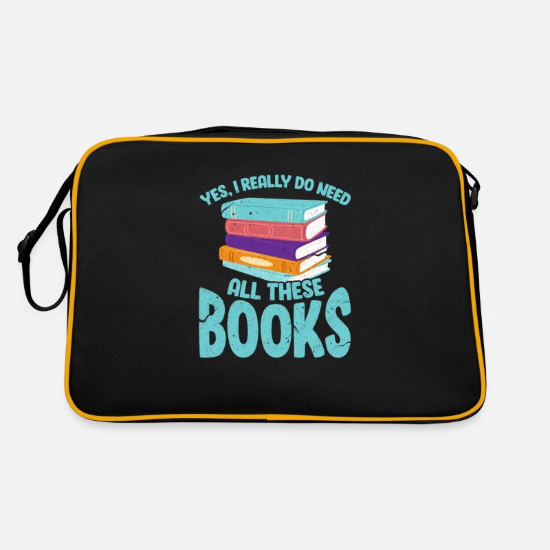 Bücher Retro Tasche