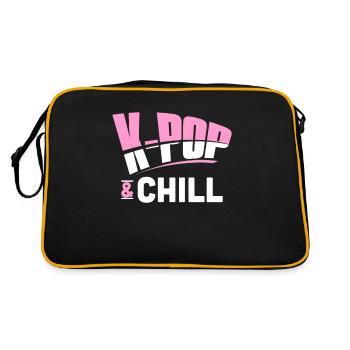 K-Pop - Retro Bag - black/gold - Back