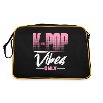 K-Pop - Retro Bag - black/gold - Back