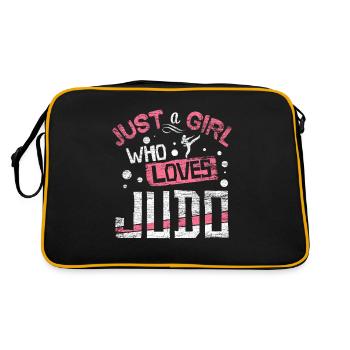 Judo fighter - Retro Bag - black/gold - Back