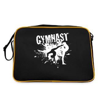 Gymnastics gymnast - Retro Bag - black/gold - Back