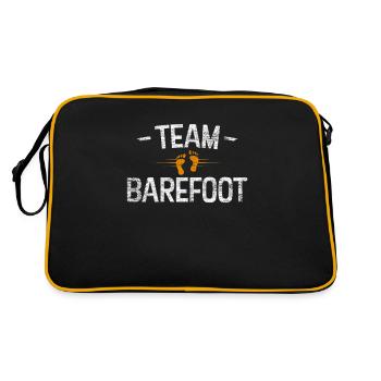 Barefoot team - Retro Bag - black/gold - Back