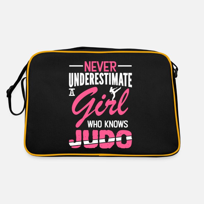 Judo girl Retro Bag