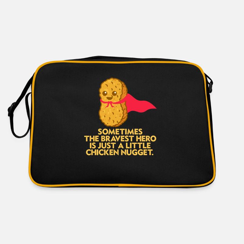 Nuggets de poulet Nugget Fast Food Gift Sac Retro