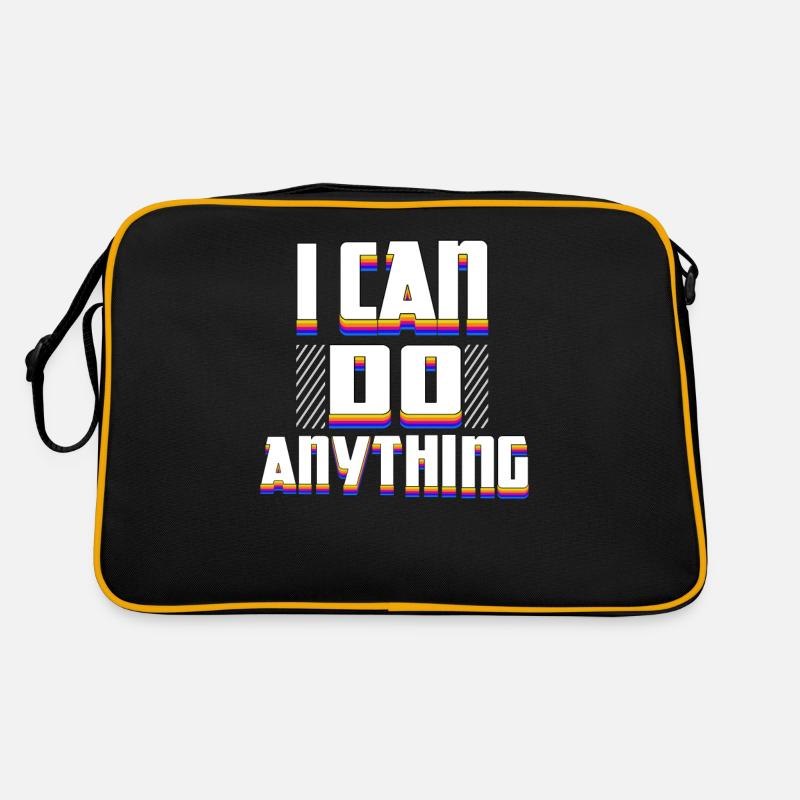 Ich Kann Alles Schaffen Retro Tasche