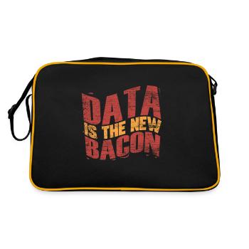 computer science - Retro Bag - black/gold - Back