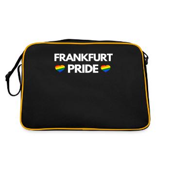 Frankfurt Pride CSD Frankfurt - Retro Bag - black/gold - Back