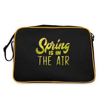 spring - Retro Bag - black/gold - Back
